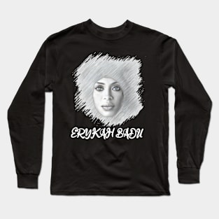 Erykah badu t-shirt Long Sleeve T-Shirt